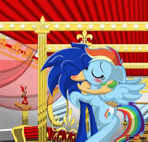 Comm: Sonic and Rainbow Dash - Winners Suite by BroDogz on DeviantArt | Rainbow dash, Sonic, My ...