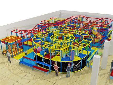 2 Level Funhouse Indoor Playground - Indoor Playgrounds International