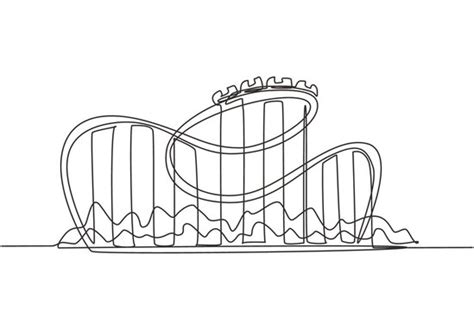 Roller Coaster Track Drawing