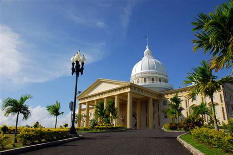 The Palau National Capitol. Ngerulmud, Palau.