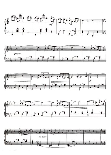 DANCE OF THE HOURS Easy Piano Sheet music | Easy Sheet Music