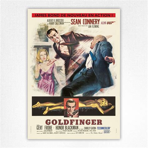 Art & Collectibles Music & Movie Posters Sizes A4,A3,A2, Goldfinger James Bond Movie Poster 0517 ...