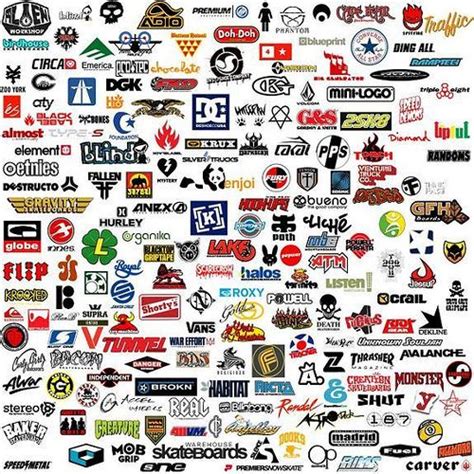 Skateboard Brands Logos SVG Bundle Vectorency | ubicaciondepersonas ...