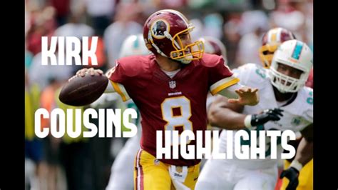 Kirk Cousins Highlights ᴴᴰ || 2015-2016 Season || Washington Redskins ...