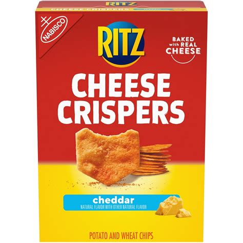 Ritz Cheddar Cheese Crispers Crackers, 7 Oz - Walmart.com - Walmart.com