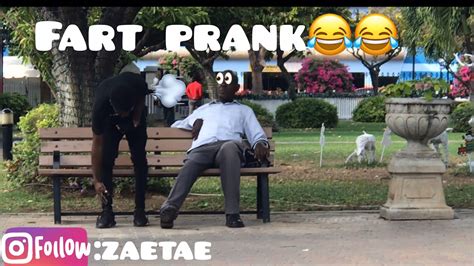 Fart prank in public(HILARIOUS) - YouTube