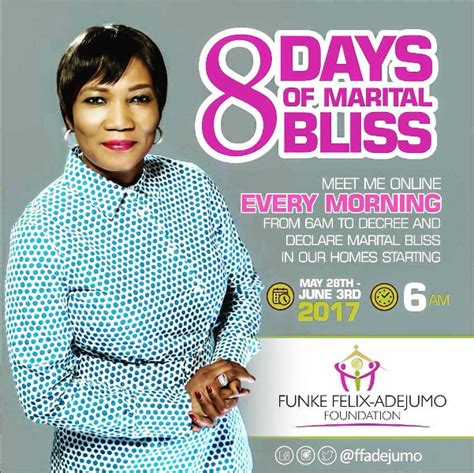 #8DaysOfMaritalBliss Hosted By Pastor Funke Felix Adejumo | Day 2 – Praiseworld Radio | Africa's ...