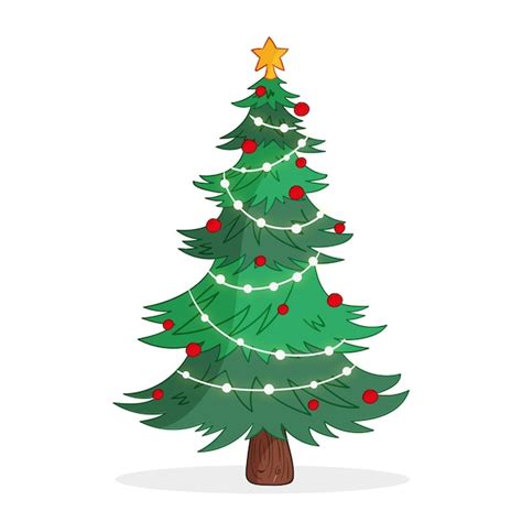 Free Vector | Christmas tree concept