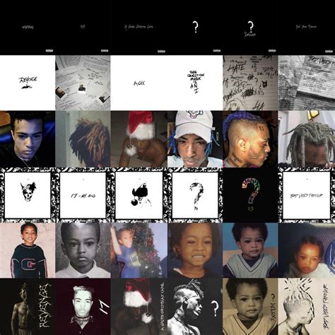 Every XXXTENTACION album cover in the style of XXXTENTACION album cover : r/XXXTENTACION