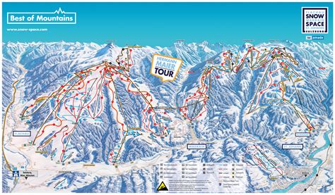 Flachau-Reitdorf Piste Map / Trail Map