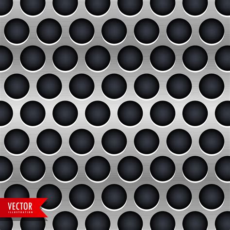 metallic chrome texture vector background with dark circles - Download Free Vector Art, Stock ...