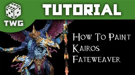 Games Workshop Tutorial: How To Paint Kairos Fateweaver - YouTube