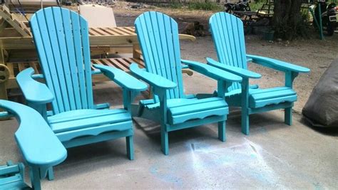 Silla Clasica Adirondack Blue Turquoise. By Lee Wood Outdoor Furniture ...