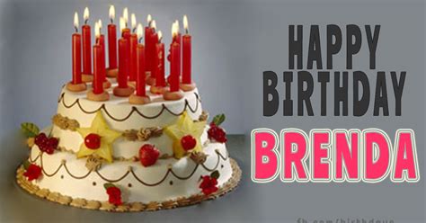 Happy Birthday Brenda Cake