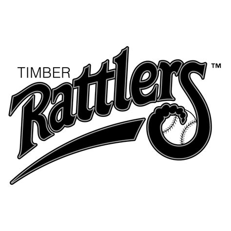 Wisconsin Timber Rattlers Logo Black and White – Brands Logos