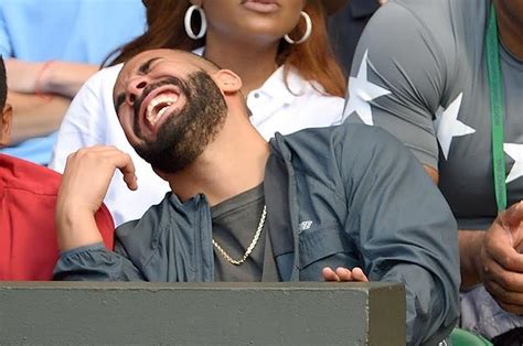 Why Do You Think Drake Was Laughing At Wimbledon?