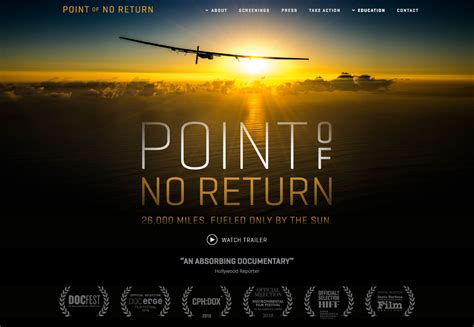 Point of No Return (2017) - Fonts In Use