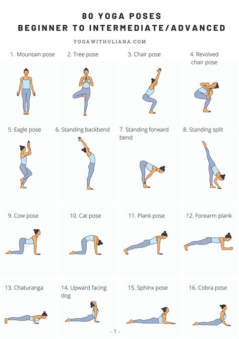 Printable Beginner Yoga Sequence