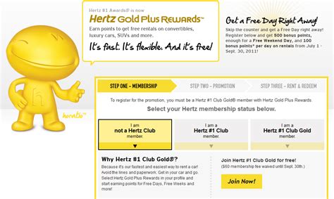 Hertz Gold Membership - InACents.com