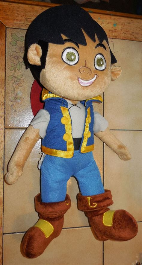 Disney Jake and the Neverland Pirates 15" Jake Plush Stuffed Toy VHTF