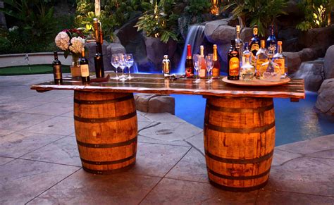 Rustic Parties Barrel Bars are great for you special day or memorable event. They feature 2 aged ...