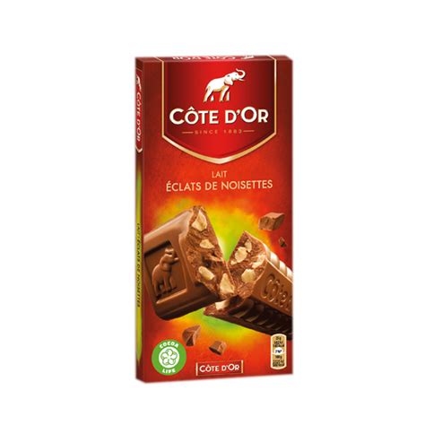 Cote D'Or Milk Chocolate with Crushed Hazelnuts 200g