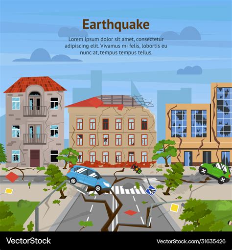 Earthquake Poster Design