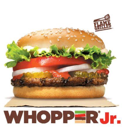 Whopper Jr Vs Whopper