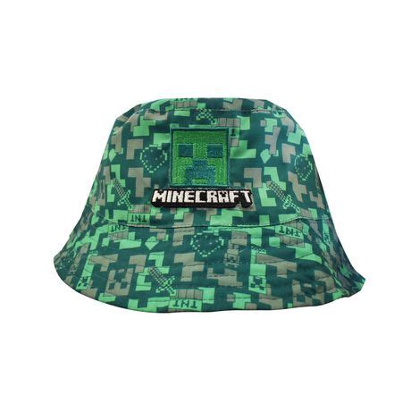 Boys Minecraft Logo Bucket Hat | Walmart Canada