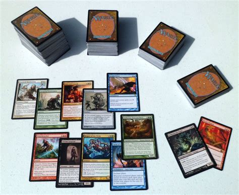 mtg Magic the Gathering 400 CARD LOT collection bulk cards dragon rare ...