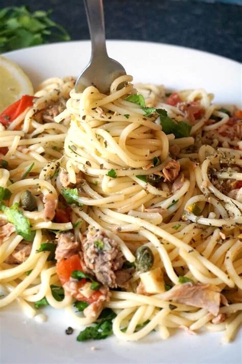 Quick Canned Tuna Spaghetti - My Gorgeous Recipes