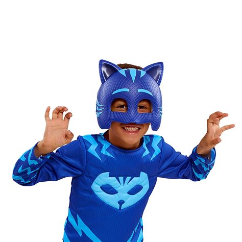 PJ Masks Deluxe Dress Up Top & Mask Set - Catboy - Walmart.com ...