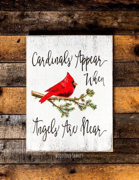 Cardinals Appear When Angels Are Near Red Cardinal From Heaven Sign in ...