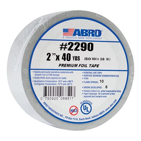 UL Classified Aluminum Foil Tape - ABRO