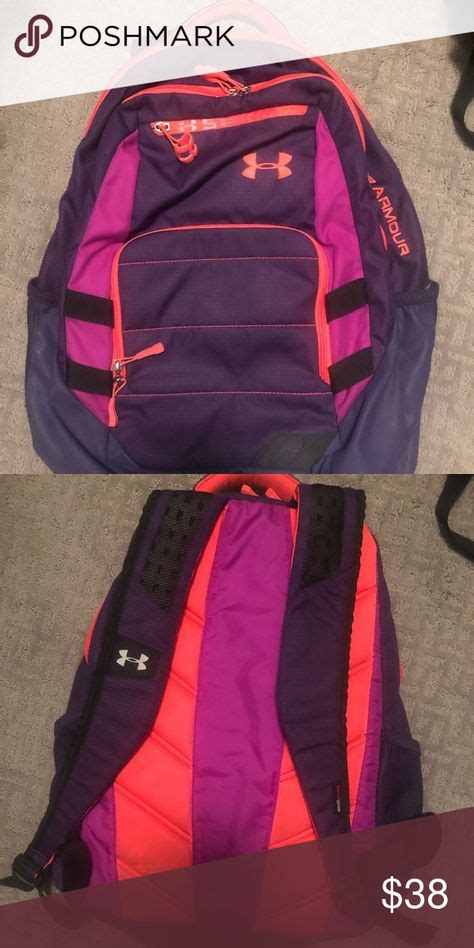 girl’s Under Armour backpack purple and pink Under Armour backpack ...