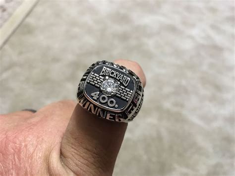 Nascar ring Ryan Newman brickyard winner - Race Used 360