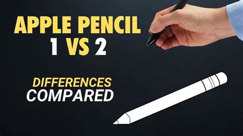 Apple Pencil 2 vs 1: What is the difference? (Compared) | 2021