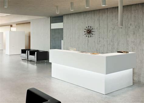 Forty5 Corner Reception Desk | Spaceist | Modern reception desk design, Reception desk office ...