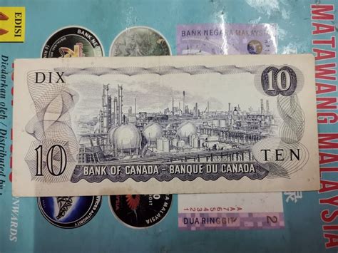 10 Dollar Canada 1971 Banknote, Hobbies & Toys, Collectibles ...