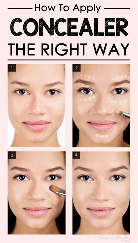 How To Apply Concealer The Right Way | How to apply concealer, Concealer, Skin care secrets