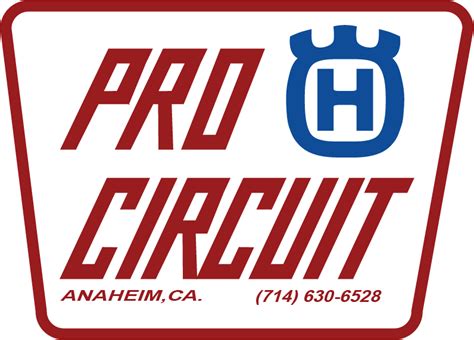 HUSKY PRO CIRCUIT STICKER – The Motorsports Store