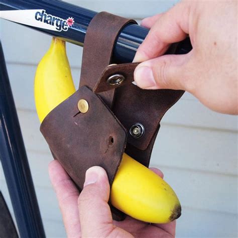 Leather Banana Holder For Your Bicycle » Design You Trust — Design ...