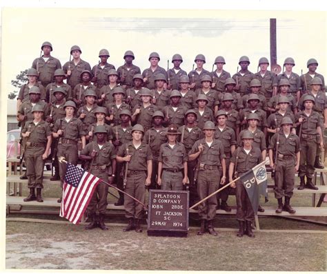 Fort Jackson, SC - 1974, Fort Jackson,D-10-2, 3rd Platoon - The Military Yearbook Project