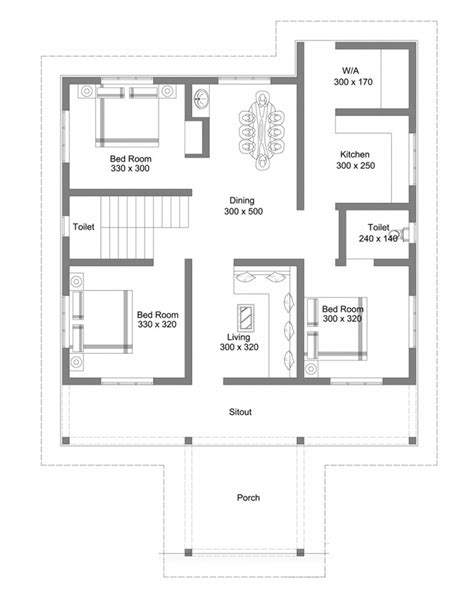 Beautiful single floor house with roof deck - Pinoy House Plans