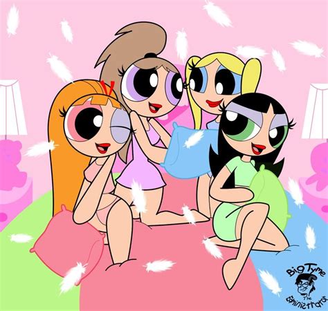 PPG: Sister Pillow Fight by TheEdMinistrator765 on DeviantArt | Powerpuff girls wallpaper, Girls ...