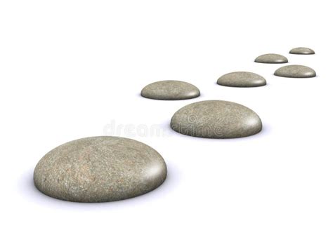 Stepping Stones Clipart Black And White