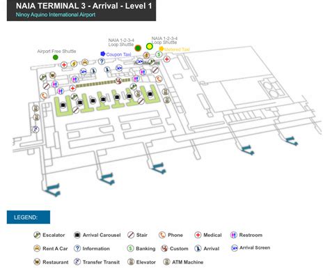 Manila Airport Maps