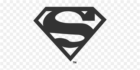 Superman Logo Png Silhouette, Transparent Png - vhv