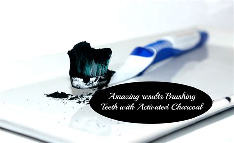 Amazing results Brushing Teeth with Activated Charcoal Powder ...