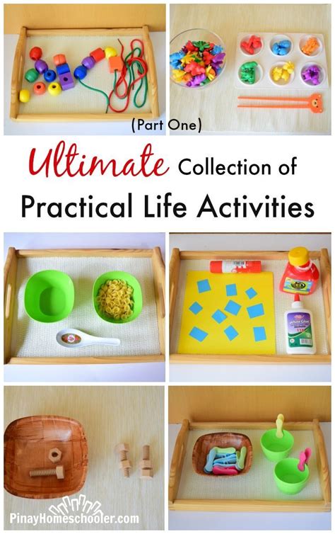 First part of the ultimate collection of practical life activities | Montessori toddler ...